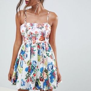 ASOS floral bubble dress